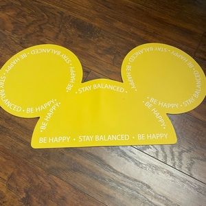 Disney tails pet feeding mat, Mickey ears hat